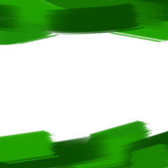 green paint border png transparent