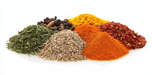 Vibrant and fragrant assorted spices for the perfect marinade to elevate your culinary creations.