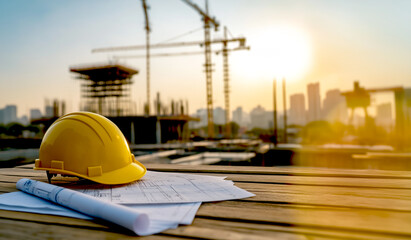 Construction site and construction