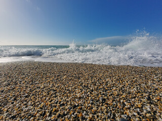 Varigotti mediterranean sea, Italy