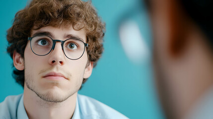 Seeking counseling from a psychiatrist concept. The increasing incidence of mental illnesses. Stress caused by external pressures.