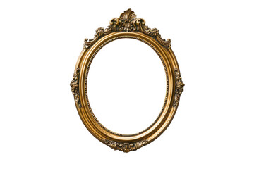 Obraz premium Elegant antique mirror reflecting timeless beauty in a tranquil setting of vintage decor