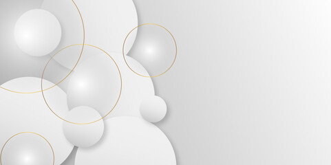 modern white and gray circle gradient trendy background. Grey abstract background geometry circle, diagonal line and layer element Vector for business,corporate presentation design.vector illustration