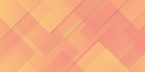 orange gradient diagonal rectangle background. Modern and creative design vector gradient abstract banner with shapes elements Vector abstract graphic design banner pattern background template.