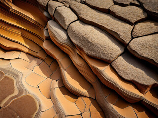 Obraz premium rock patterns in nature