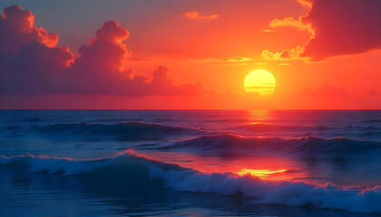 Fototapeta premium sunset