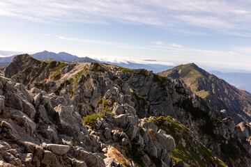 mountain landscape in the morning
