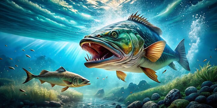 Hunting Fish Animation Fish Hunting