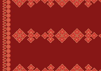 Ikat Embroidery Patterns, Indian Ethnic Floral Patterns, African Ikat Embroidery Patterns, Boho Paisley Aztec Seamless Patterns.