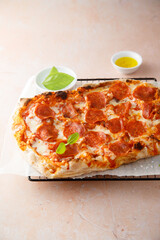 Traditional Pepperoni pizza