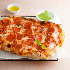 Traditional Pepperoni pizza