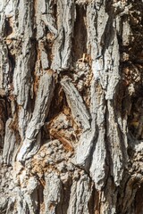 Granular material, solid wood with a structural surface for design textures. Grunge panel with rough coating