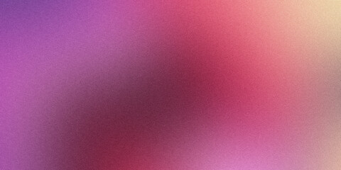 Vibrant Pink and Purple Gradient Background with noise Texture.