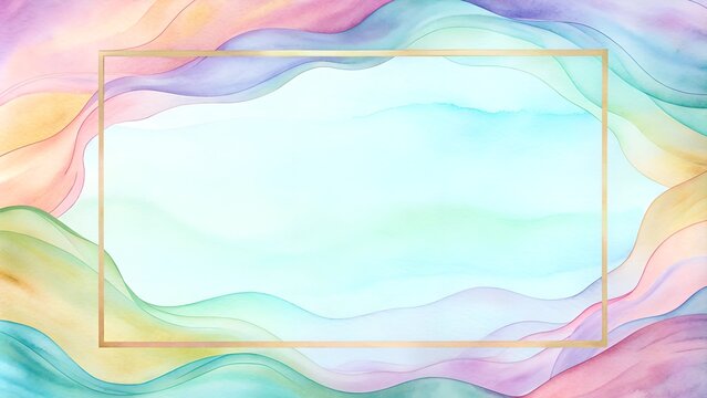 
Elegant Geometric Border Design in Grayscale with Copy Space