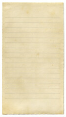 Naklejka premium Vintage Lined Paper Texture Background