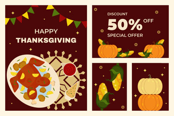 thanksgiving special background template