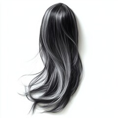 Fototapeta premium long hair style