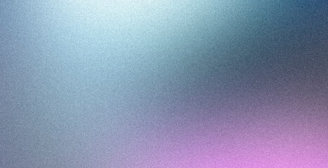Lilac pink blue green matte background, empty space, grainy noise, rough color gradient of rough texture