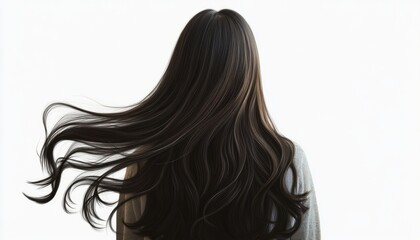 woman with hair