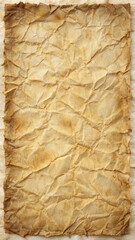 Crumpled Vintage Paper Texture Background