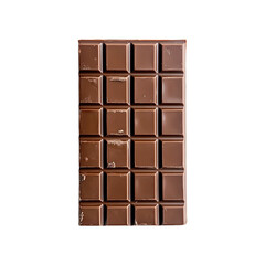 Obraz premium chocolate bar isolated on white