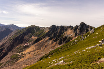 landscape in the mountains