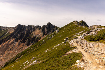 footpath in the mountains