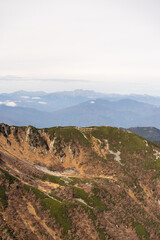 view of the mountains