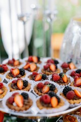 Fruit Tarts with Fresh Berries