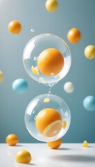 Fruit on White Backgrounds 