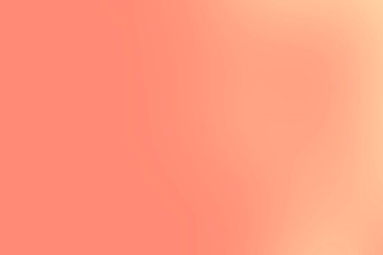 A minimalist gradient background with a soft transition from vibrant coral orange to gentle pastel yellow. The seamless combination of shades creates a warm and inviting atmosphere.