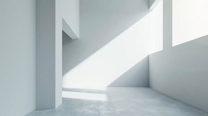 Obraz premium Minimalist Interior Design with Natural Light