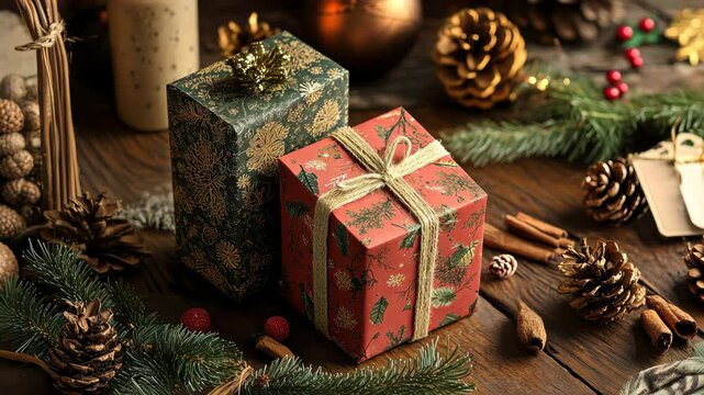 Christmas Gift Label Video