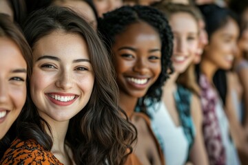 Obraz premium multi culture many women ambassadors,