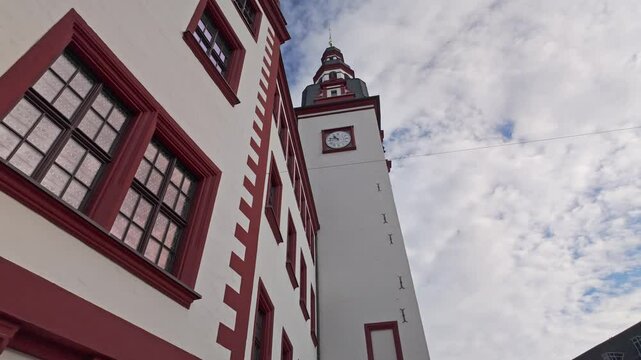 The old town hall of Chemnitz, the European Capital of Culture 2025.