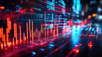 Abstract Data Visualization with Colorful Graphs