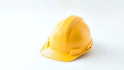 Fototapeta premium Hard Hat on White Background