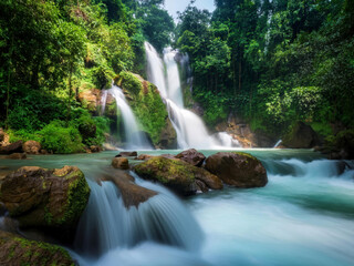 Fototapeta premium waterfall in the forest