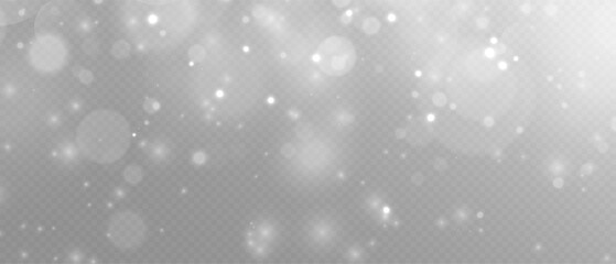 Bokeh light lights effect background. Bokeh png dust light. Holiday powder dust for cards, invitations, banners, and ads. Christmas Bokeh Lights.
