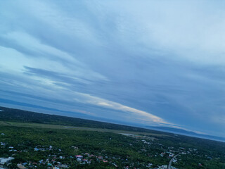  아름다운 해변, 필리핀 보홀 팡라오섬의 알로나 비치 풍경