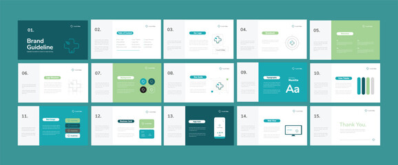 Creative Brand Guidelines template. Brand Strategy Guideline design. Brand Identity presentation design. Logo Guideline template. Logo Guide Book or Brand Manual Layout.