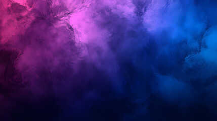 Fototapeta premium Swirling waves of colorful smoke in smooth curves create a flowing, artistic pattern of blue and purple flames against a dark background