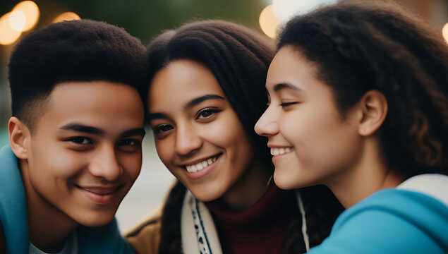 students diverse backgrounds form close friendships emotional connection culturally inclusive academic setting