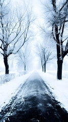 Obraz premium Winter image