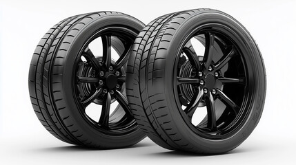 High-Quality Vehicle Tire with Rims
