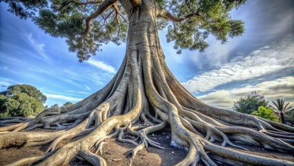 Tree Roots Revealed: The Hidden Strength Beneath Nature's Beauty in Documentary Photography