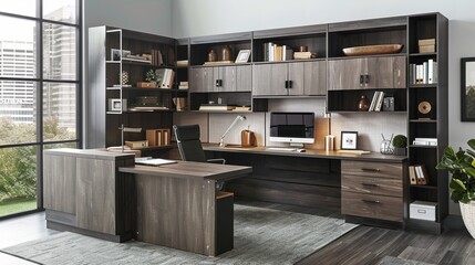 Home Office Organization Services: Offer professional organizing services to optimize home offices for efficiency, blending functionality with clients' personal aesthetics.
