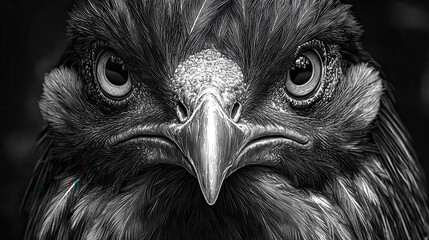 Rooster-headed tyrannosaurus dinosaur bird sketch art concept
