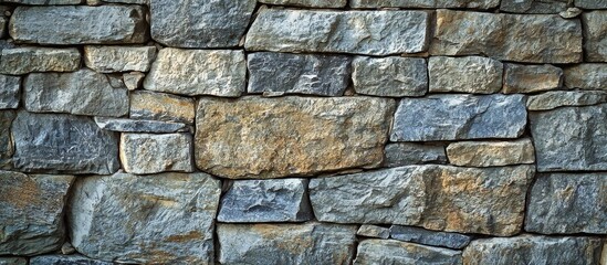 A Closeup Shot Of A Stone Wall Good For Background