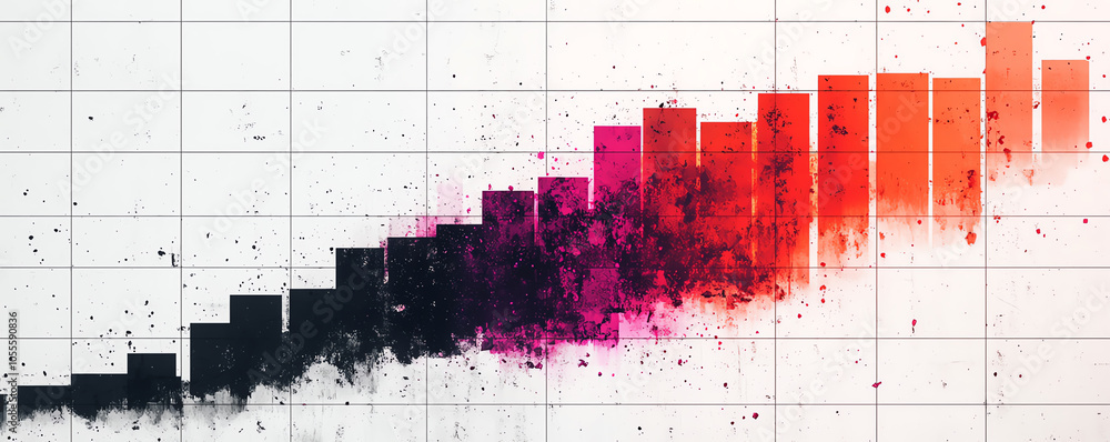 Poster price trend graph with future dates marked, showing cost projections over time